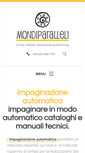 Mobile Screenshot of mondiparalleli.it